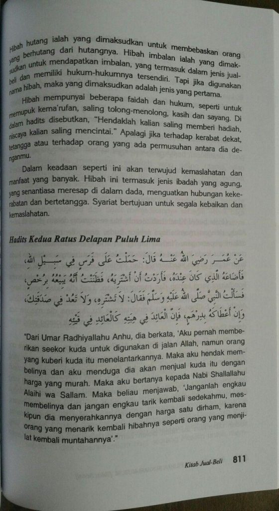 Detail Buku Hadits Bukhari Muslim Nomer 29