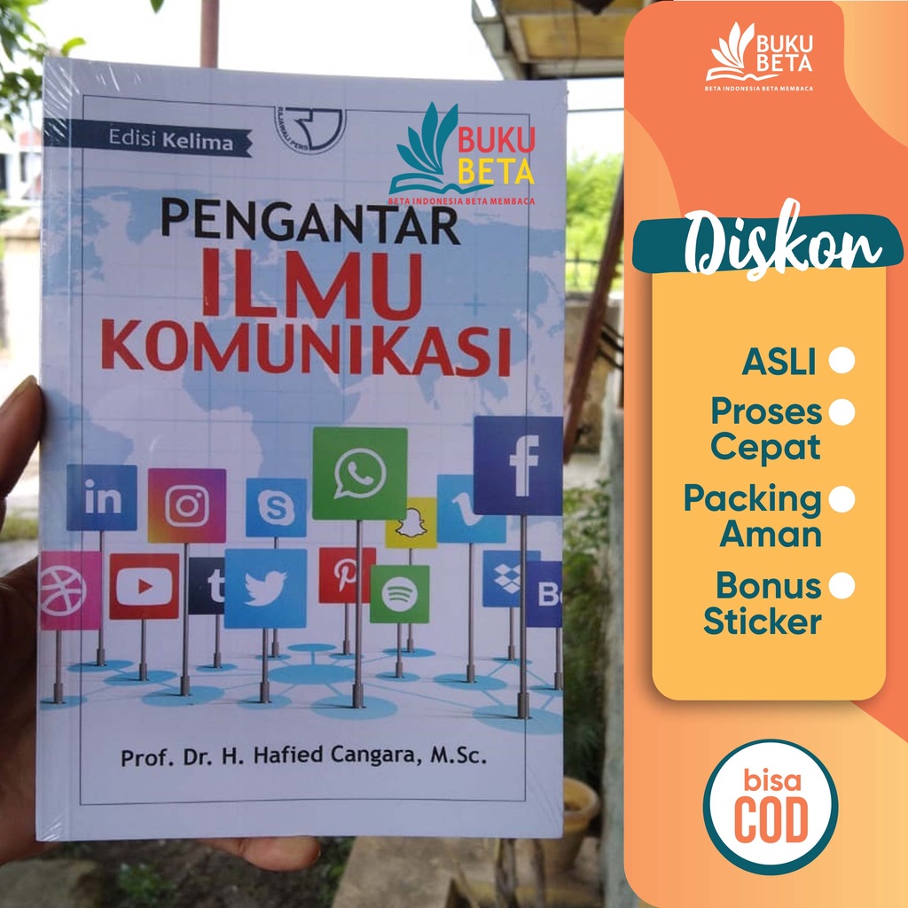 Detail Buku Hafied Cangara Pengantar Ilmu Komunikasi Nomer 18