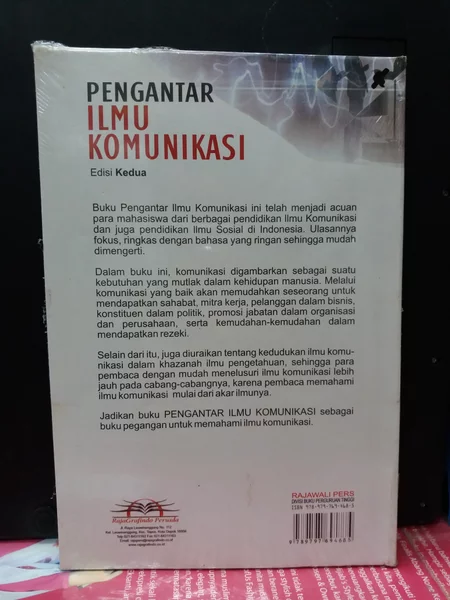 Detail Buku Hafied Cangara Pengantar Ilmu Komunikasi Nomer 42