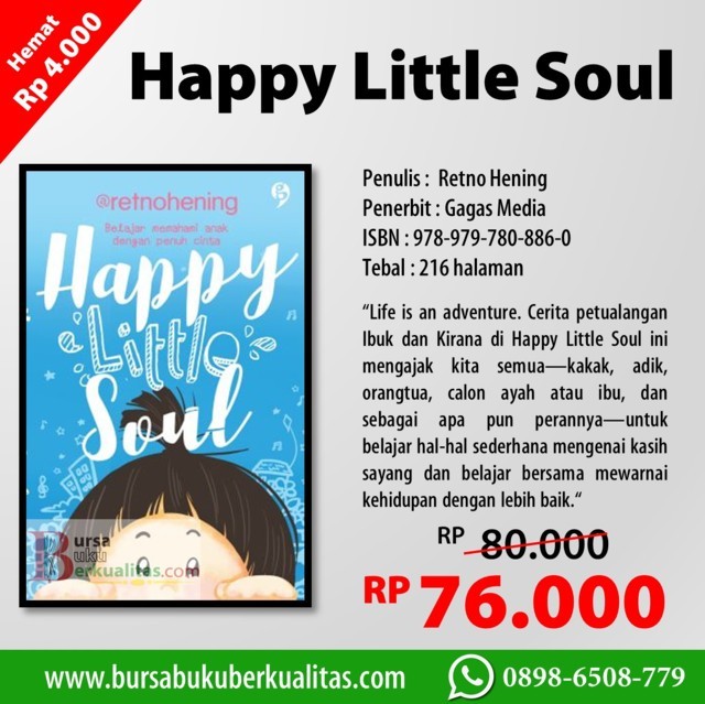 Detail Buku Happy Little Soul Nomer 24