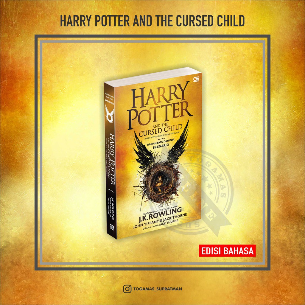 Detail Buku Harry Potter And The Cursed Child Versi Indonesia Nomer 4