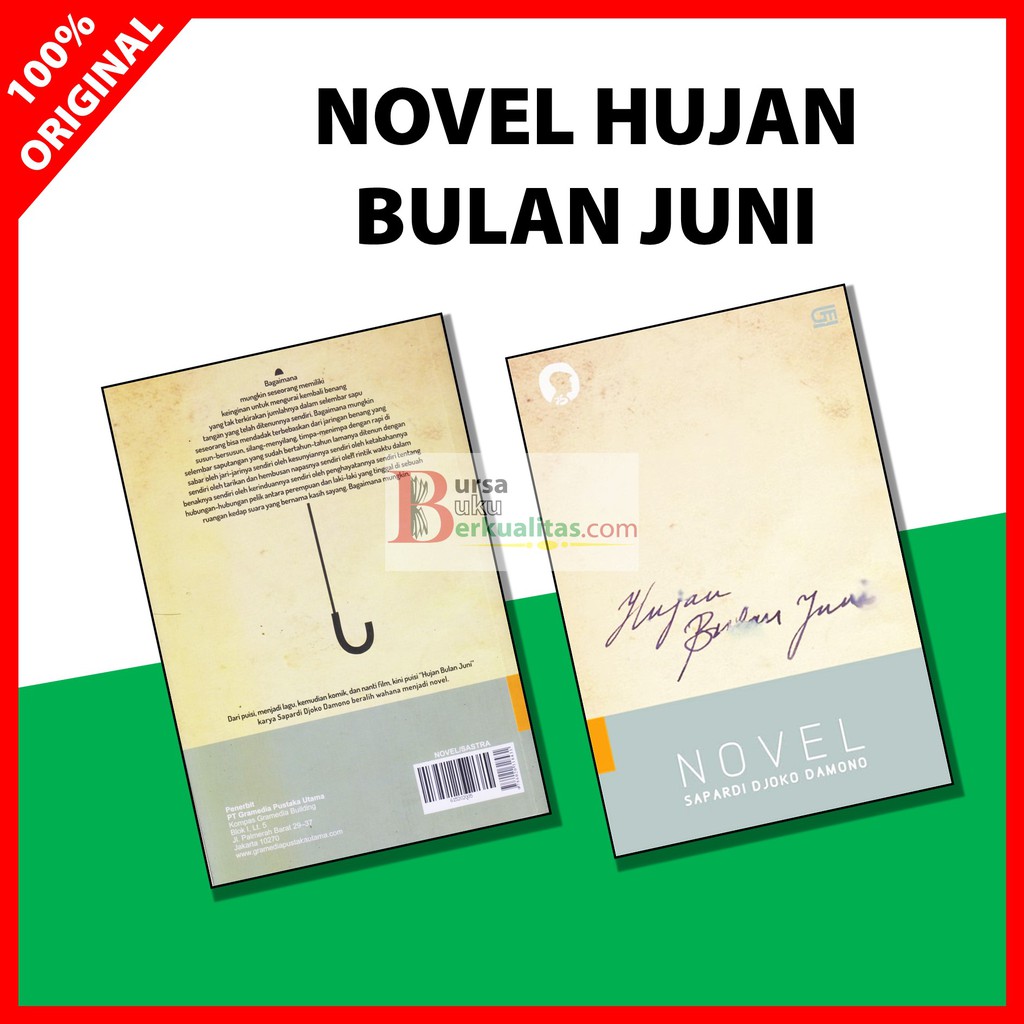 Detail Buku Hujan Bulan Juni Nomer 51