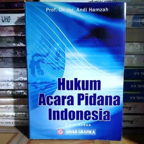 Detail Buku Hukum Acara Pidana Nomer 18