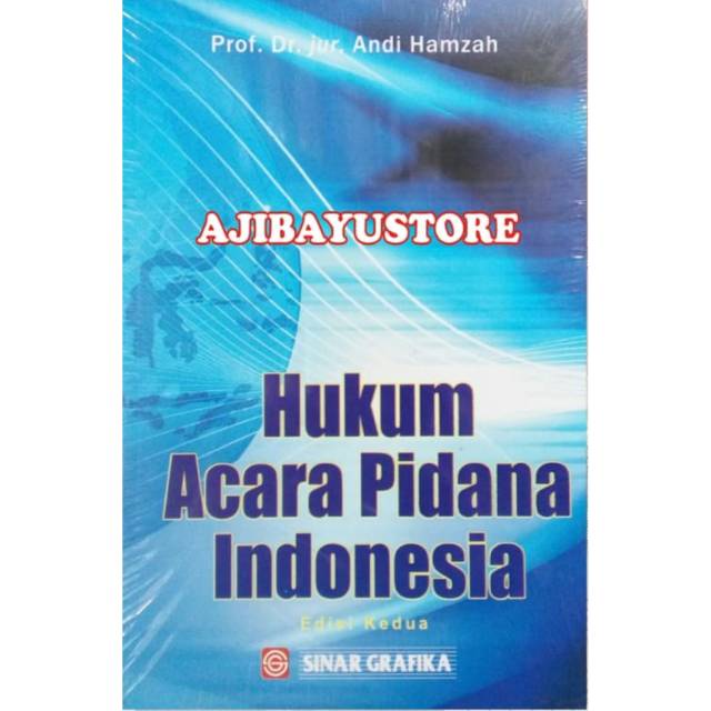 Detail Buku Hukum Acara Pidana Andi Hamzah Nomer 2