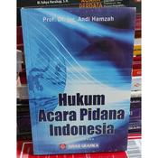 Detail Buku Hukum Acara Pidana Andi Hamzah Nomer 24