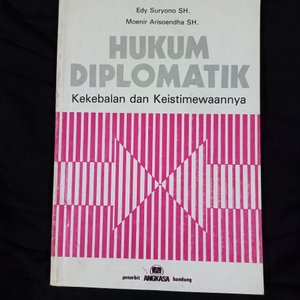 Detail Buku Hukum Diplomatik Dan Konsuler Nomer 39