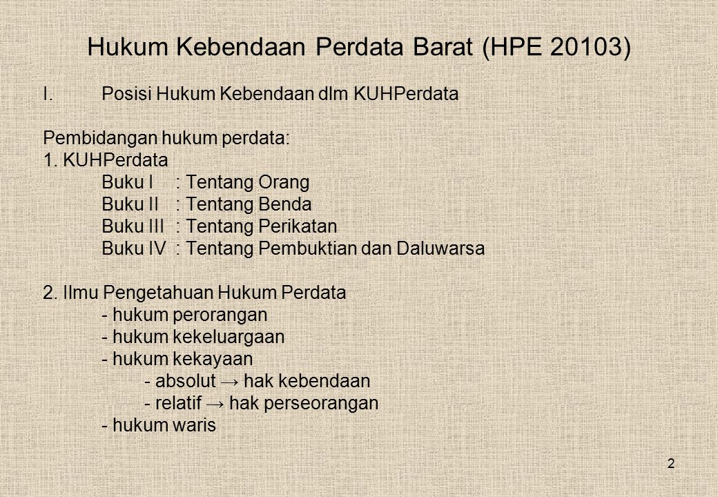 Detail Buku Hukum Kebendaan Nomer 46