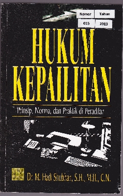 Detail Buku Hukum Kepailitan Nomer 12