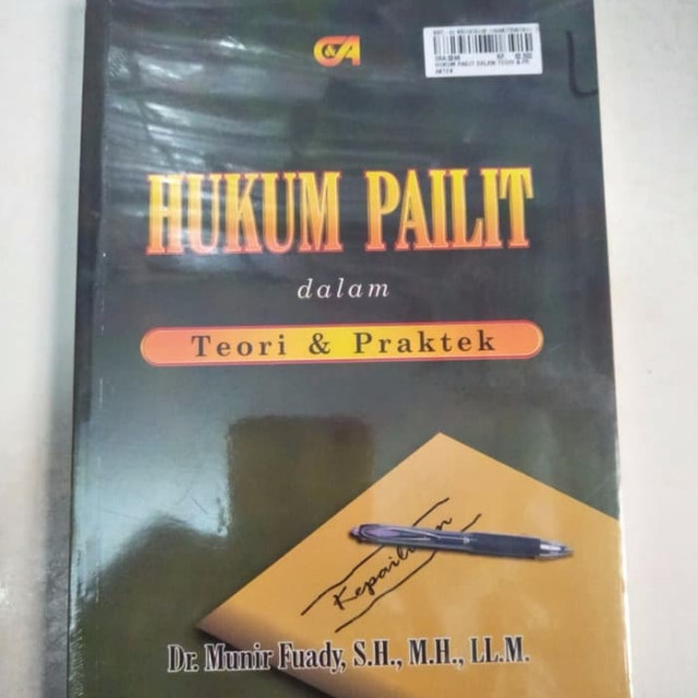 Detail Buku Hukum Kepailitan Nomer 14