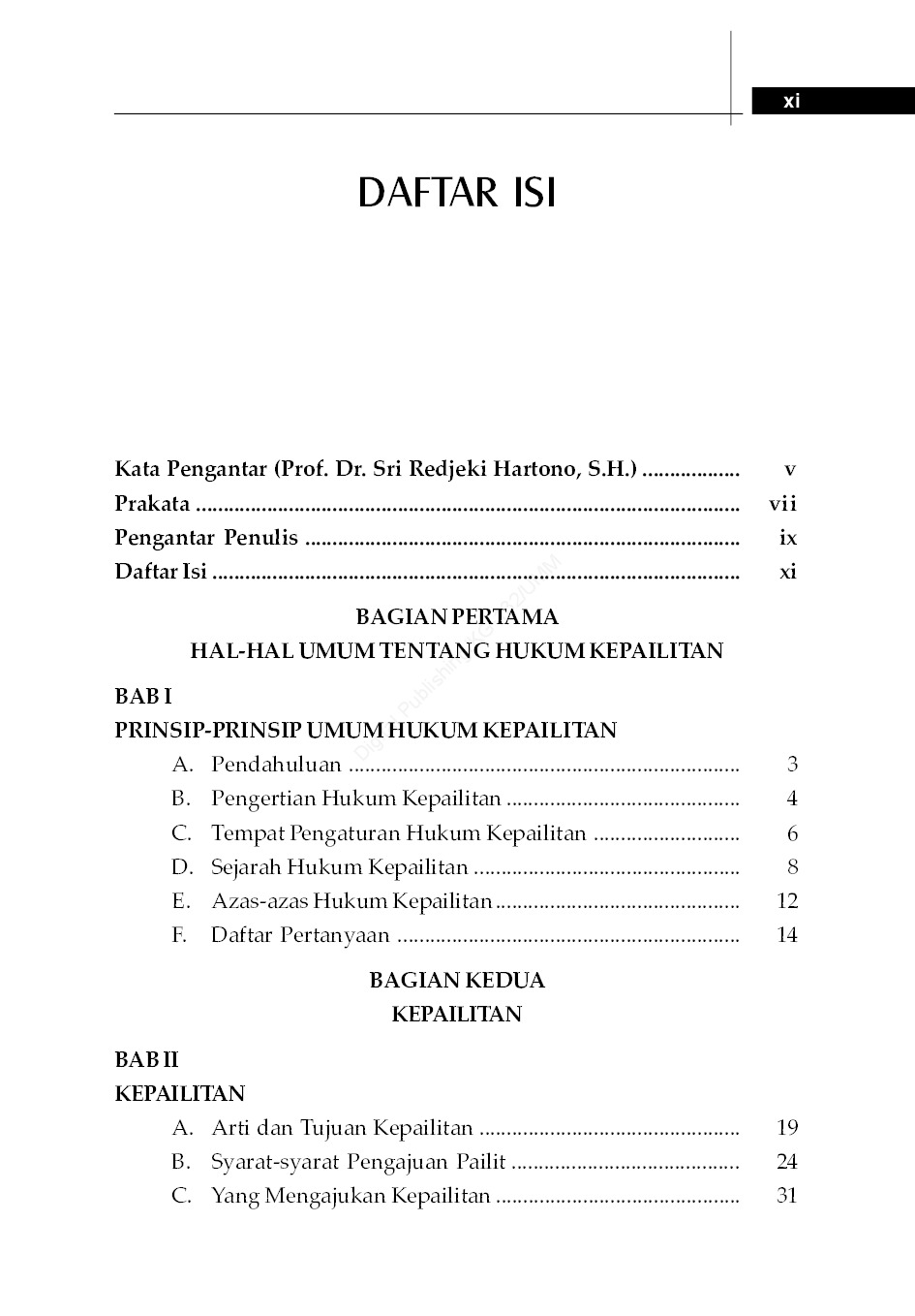 Detail Buku Hukum Kepailitan Nomer 50