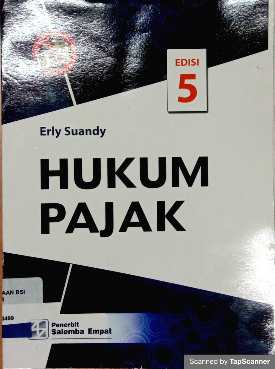 Detail Buku Hukum Pajak Nomer 26