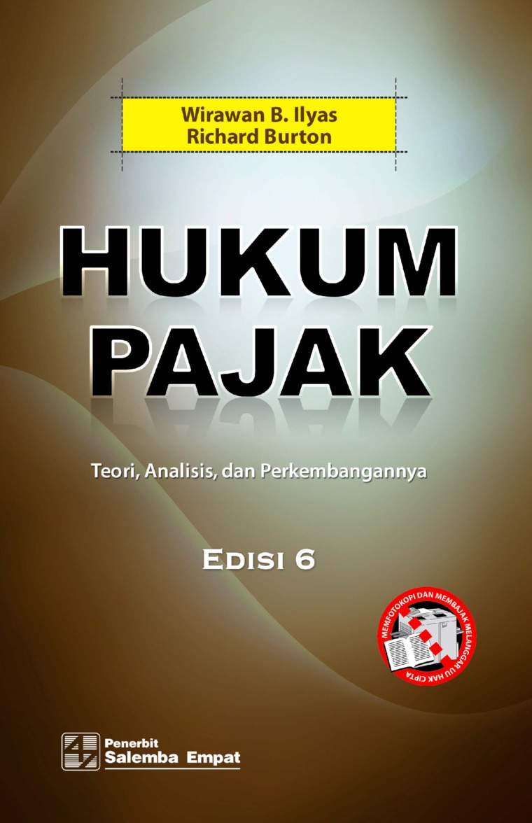 Detail Buku Hukum Pajak Nomer 6