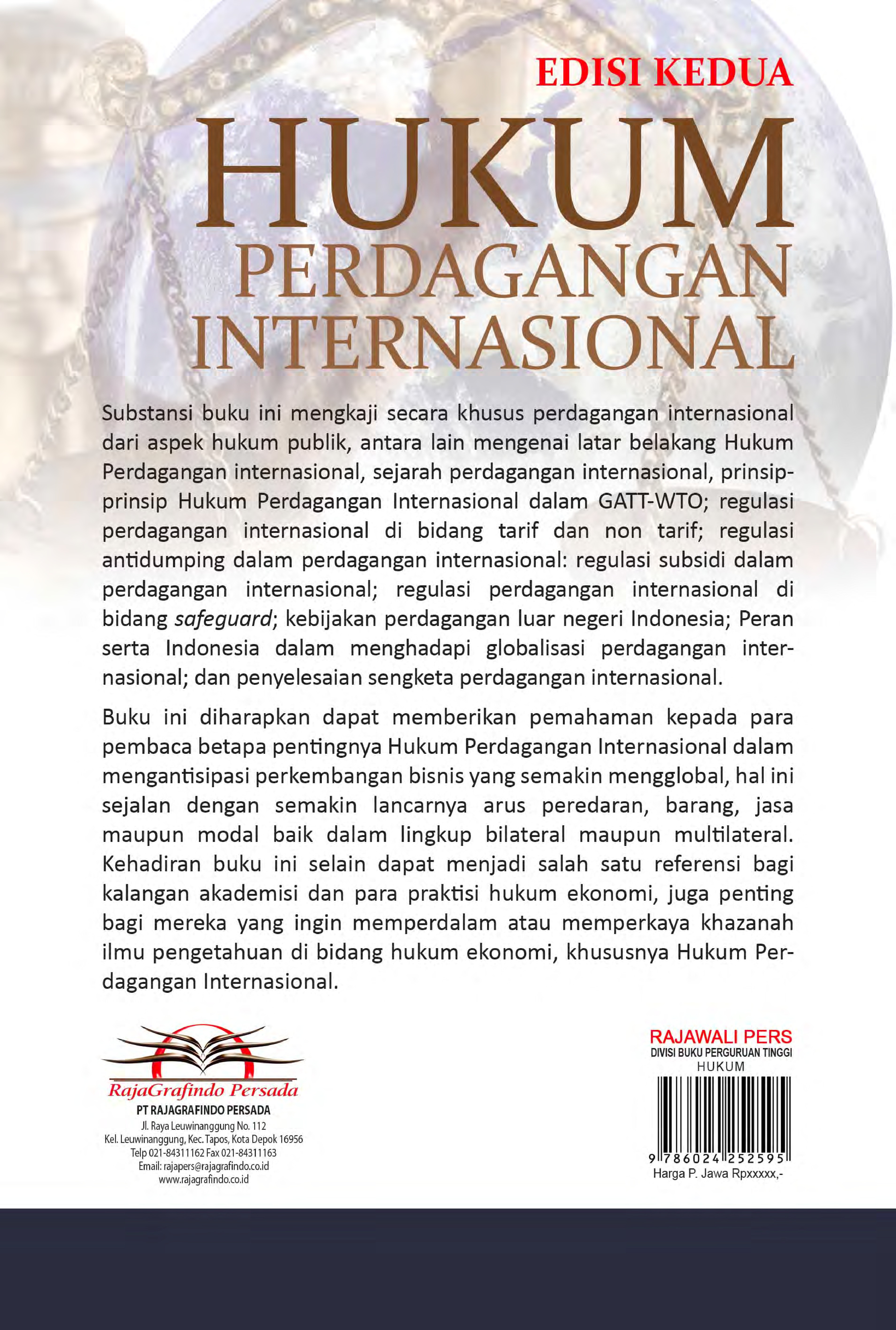 Detail Buku Hukum Perdagangan Internasional Nomer 12