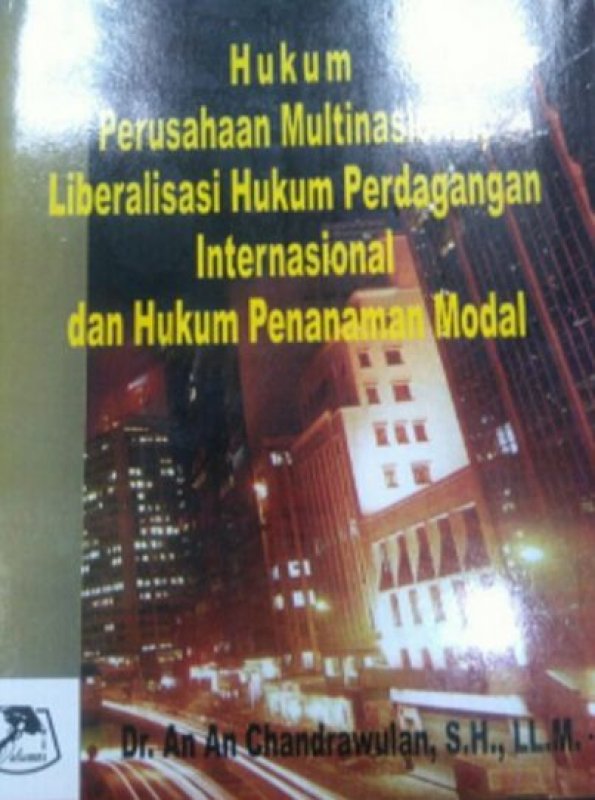 Detail Buku Hukum Perdagangan Internasional Nomer 32