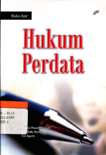 Detail Buku Hukum Perdata Nomer 35