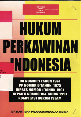 Detail Buku Hukum Perkawinan Di Indonesia Nomer 2