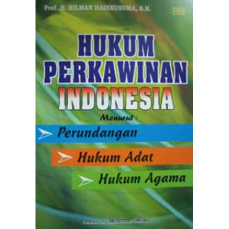 Detail Buku Hukum Perkawinan Di Indonesia Nomer 6