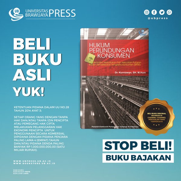 Detail Buku Hukum Perlindungan Konsumen Nomer 24