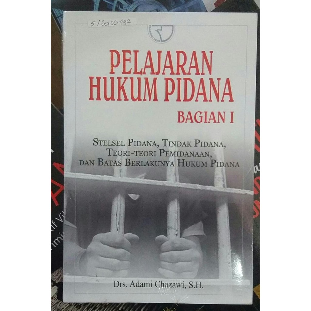 Detail Buku Hukum Pidana Adami Chazawi Nomer 19