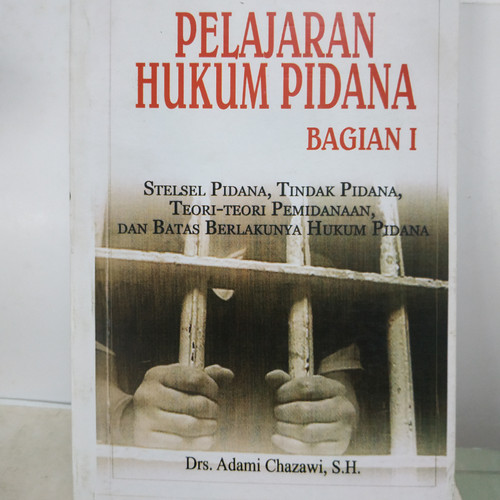 Detail Buku Hukum Pidana Adami Chazawi Nomer 8