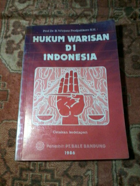 Detail Buku Hukum Waris Nomer 47