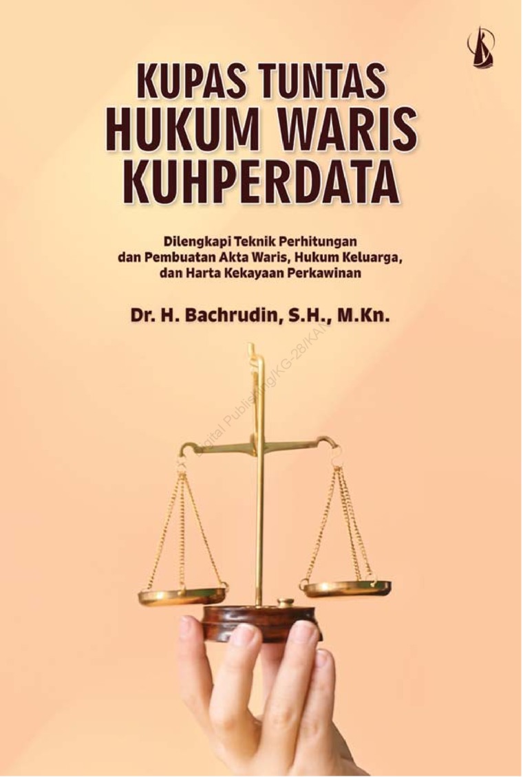 Detail Buku Hukum Waris Perdata Nomer 3