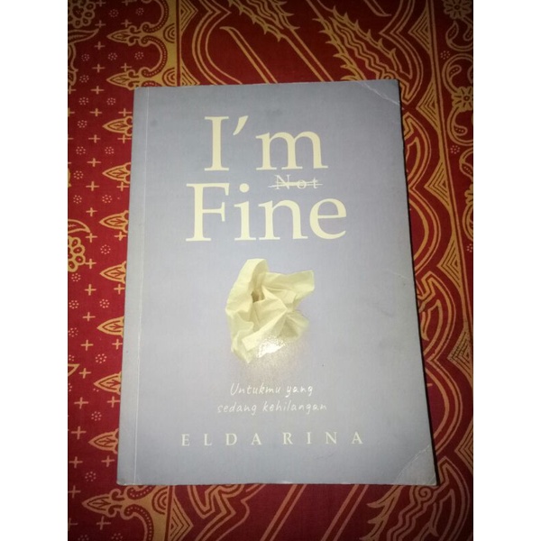 Detail Buku I M Not Fine Nomer 37