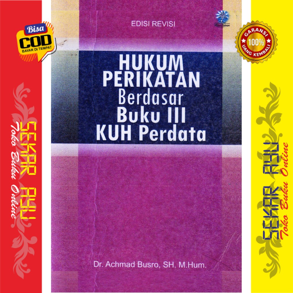 Detail Buku Iii Kuhperdata Nomer 2