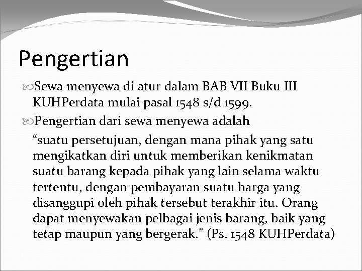 Detail Buku Iii Kuhperdata Nomer 21