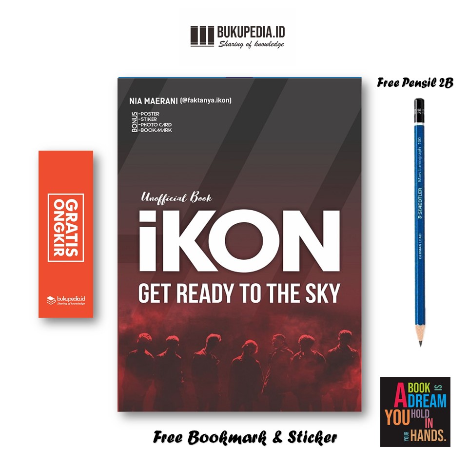 Detail Buku Ikon Get Ready To The Sky Nomer 7