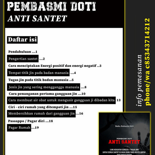 Detail Buku Ilmu Doti Nomer 3