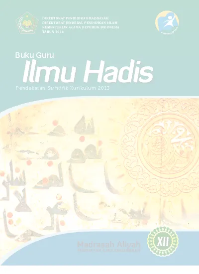 Detail Buku Ilmu Hadits Kelas 11 Nomer 32