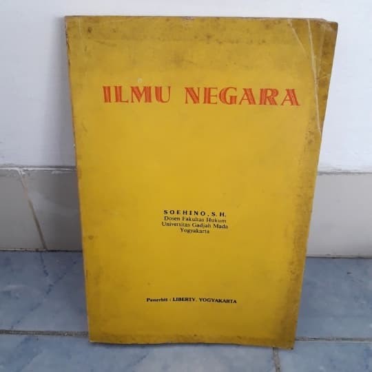 Detail Buku Ilmu Negara Soehino Nomer 11