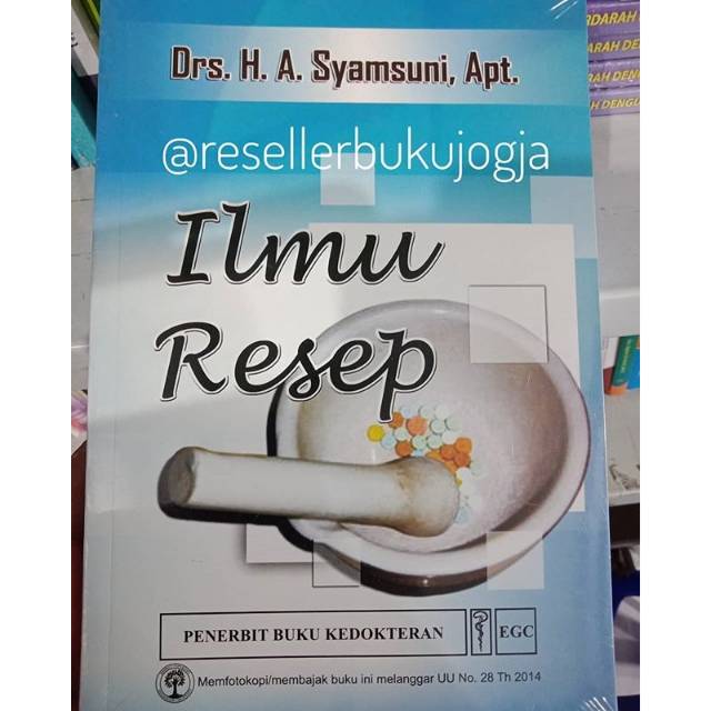 Detail Buku Ilmu Resep Nomer 2