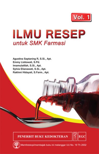 Detail Buku Ilmu Resep Nomer 5