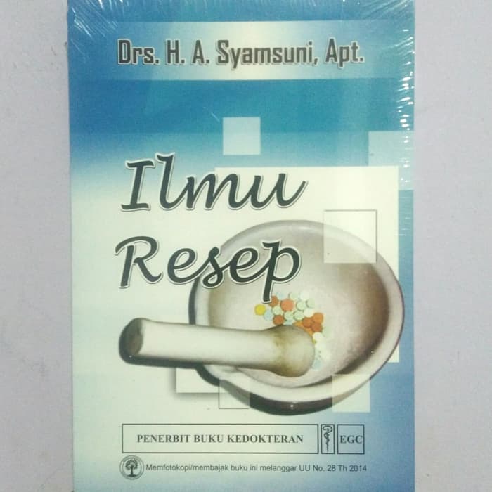 Detail Buku Ilmu Resep Nomer 6