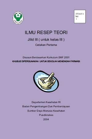 Detail Buku Ilmu Resep Nomer 51