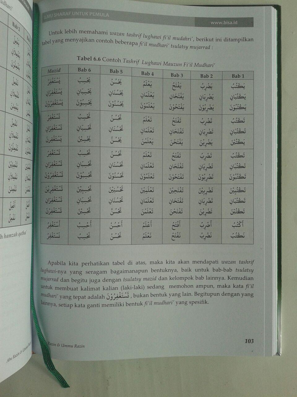 Detail Buku Ilmu Sharaf Nomer 34
