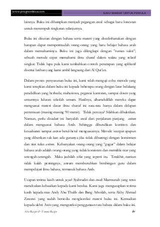 Detail Buku Ilmu Sharaf Nomer 45