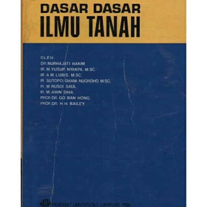 Detail Buku Ilmu Tanah Nomer 11