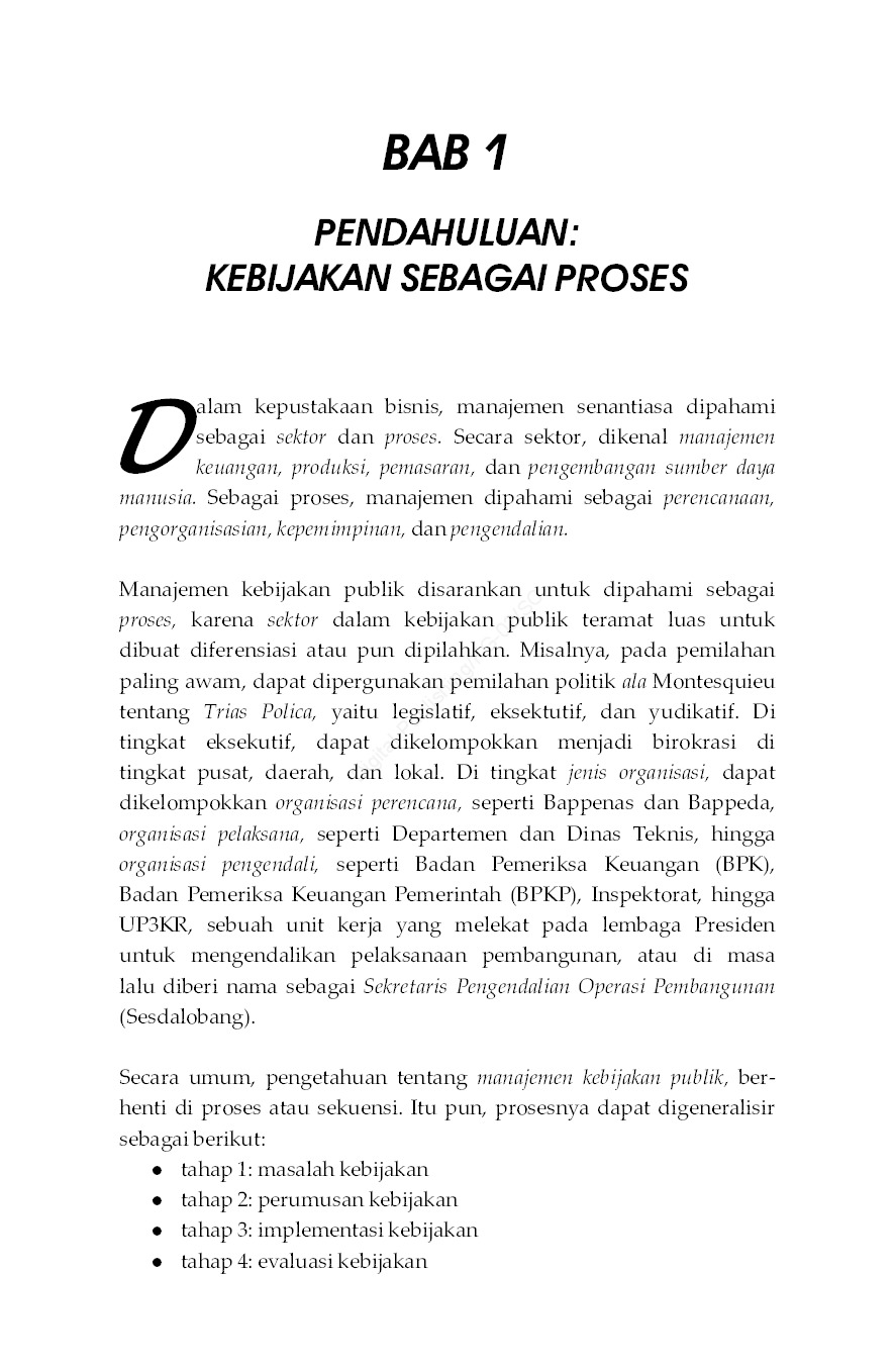 Detail Buku Implementasi Kebijakan Publik Nomer 40