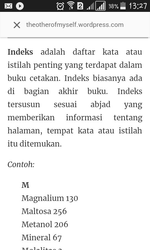 Detail Buku Indeks Adalah Nomer 20