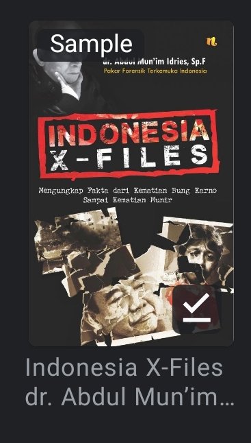 Detail Buku Indonesia X Files Nomer 39