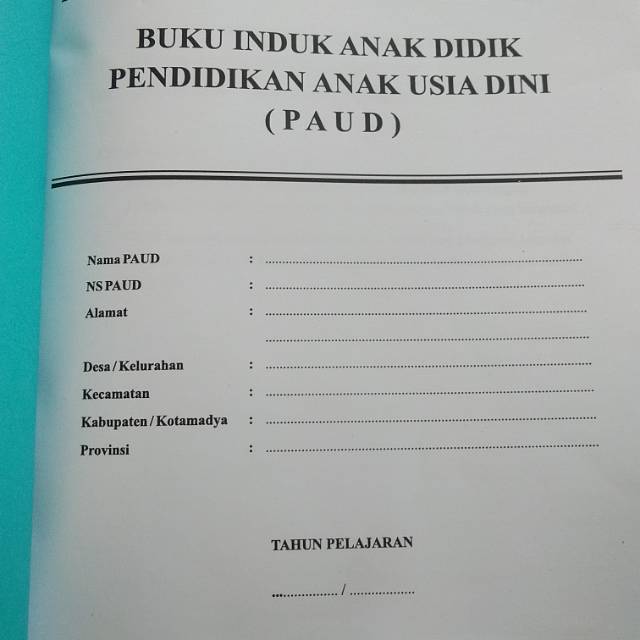 Detail Buku Induk Adalah Nomer 14