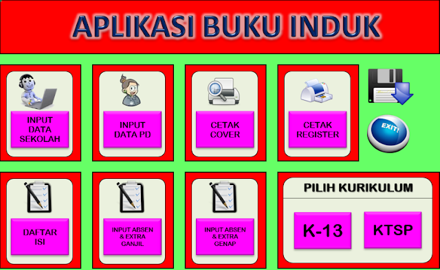 Detail Buku Induk Guru Dan Staf Nomer 12