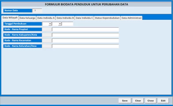 Detail Buku Induk Penduduk Nomer 15