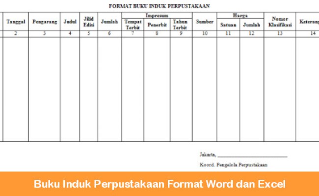 Detail Buku Induk Perpustakaan Nomer 22