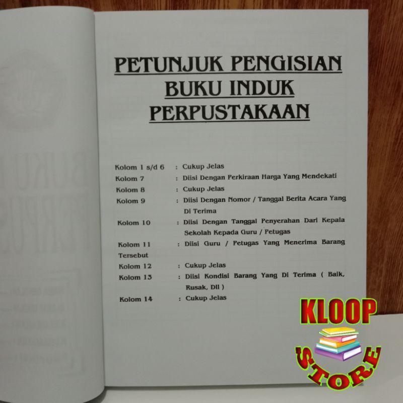 Detail Buku Induk Perpustakaan Nomer 46