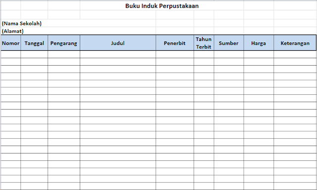 Detail Buku Induk Perpustakaan Nomer 10