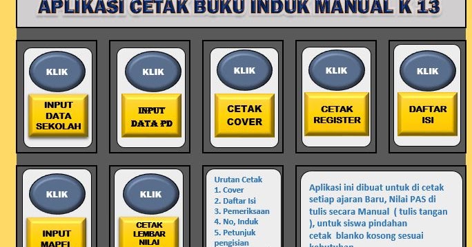 Detail Buku Induk Siswa Sd Nomer 46